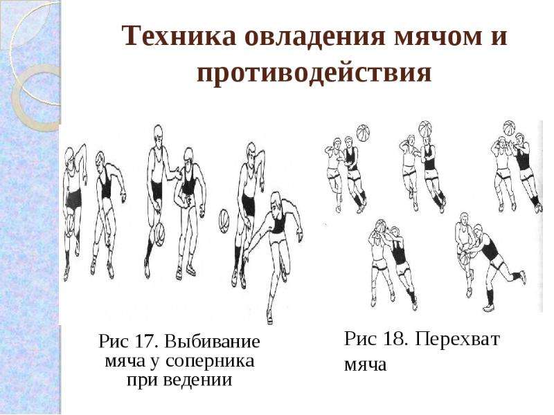 Техника владения мячом. Основные приемы овладения мячом в баскетболе. Техника вырывания и выбивания мяча в баскетболе. Схема техники в баскетболе. Баскетбол техника владения мячом и противодействия.