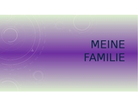 Meine Familie