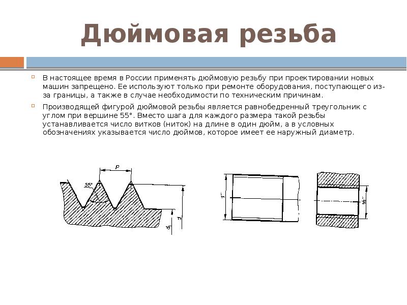 Презентация по резьбе по металлу