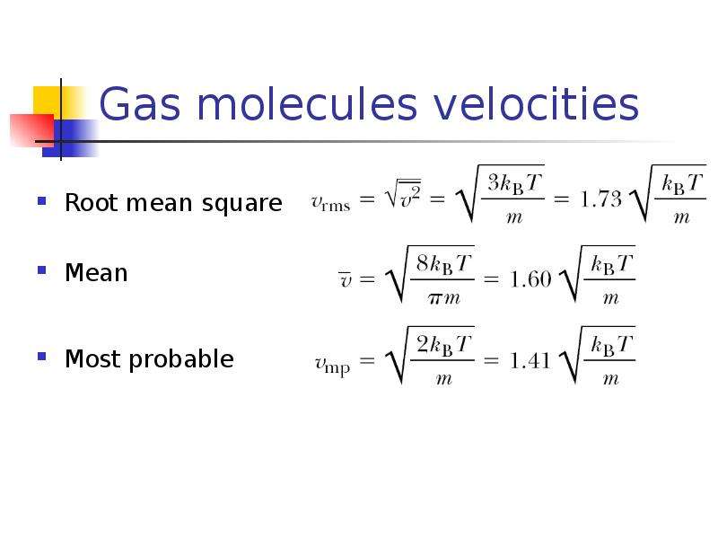 Root mean. Root mean Square Speed. RMS Velocity of a Gas molecule. Mean Squared Velocity. Molecular Kinetic Theory.