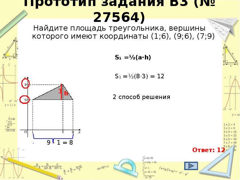 Контрольная работа по геометрии декартовы координаты. Найдите площадь треугольника вершины которого имеют координаты. Найдите площадь треугольника вершины которого имеют координаты 0 0. Найдите площадь треугольника с координатами. Найти площадь треугольника вершины которого имеют координаты 2 -1 3.