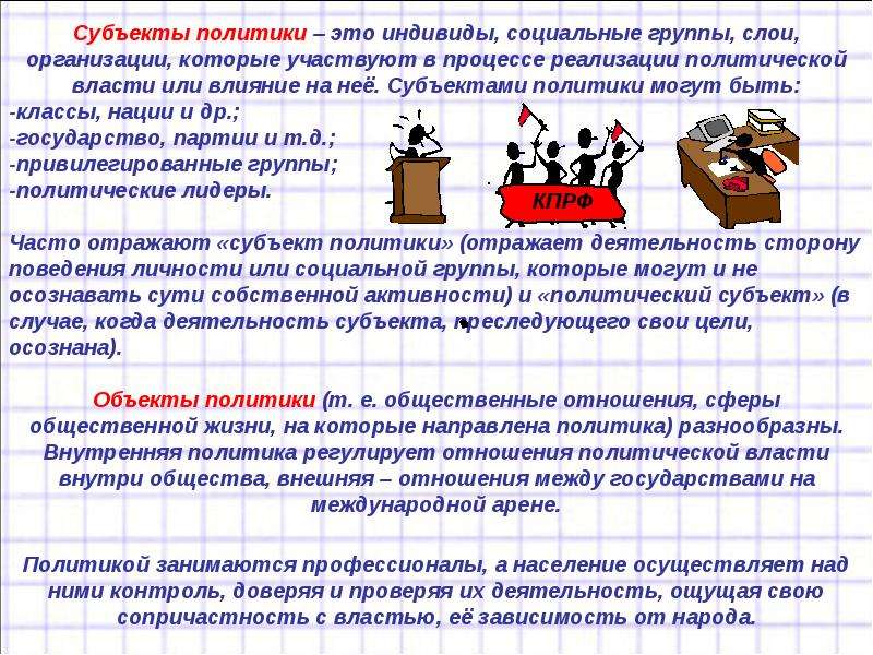 Роль политики в современном обществе презентация