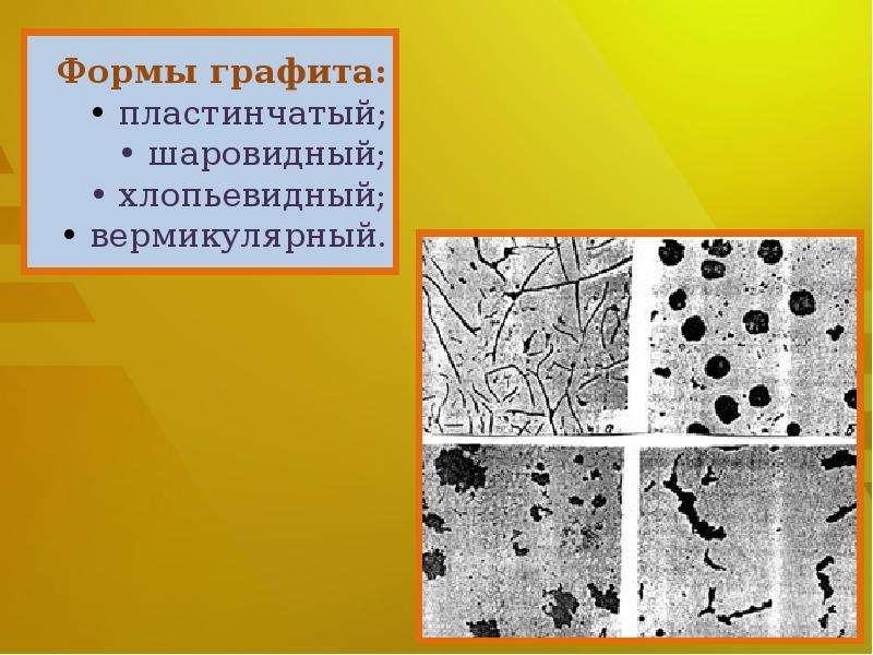 Чугун с пластинчатым графитом