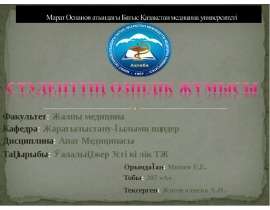 Апат медицинасы. Қалалық жер үсті көлік ТЖ