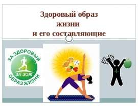 Здоровый образ жизни и его составляющие. (Часть 1)