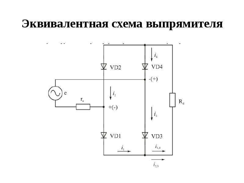 Какие элементы входят в структурную схему выпрямителя