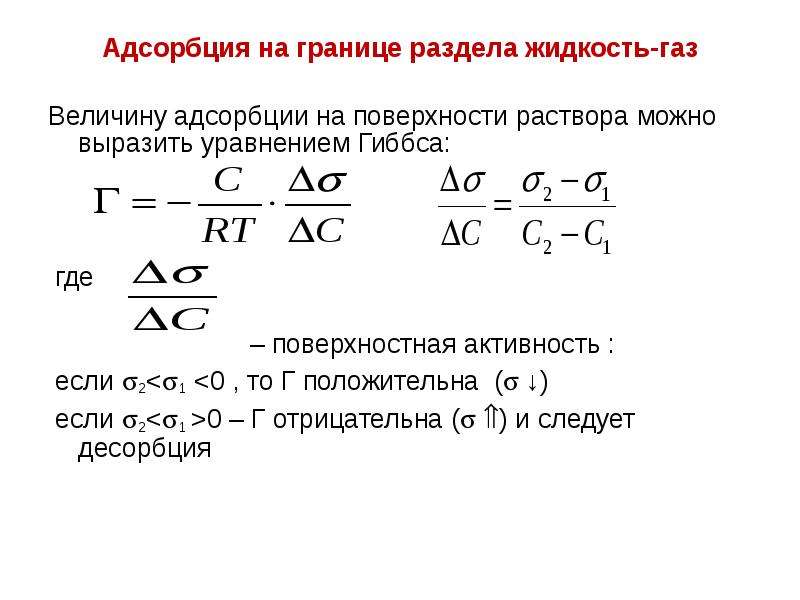 Адсорбция