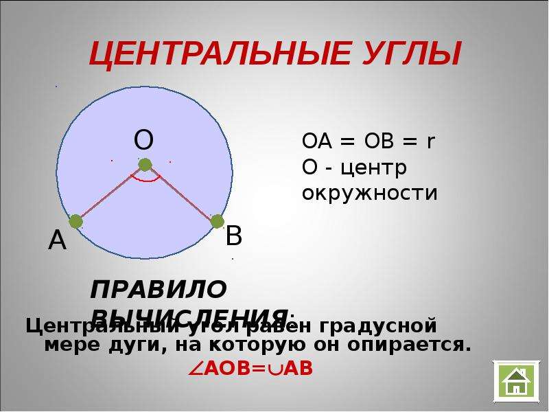 На рисунке 108 точка о центр окружности aob 72 найдите градусную меру дуги х