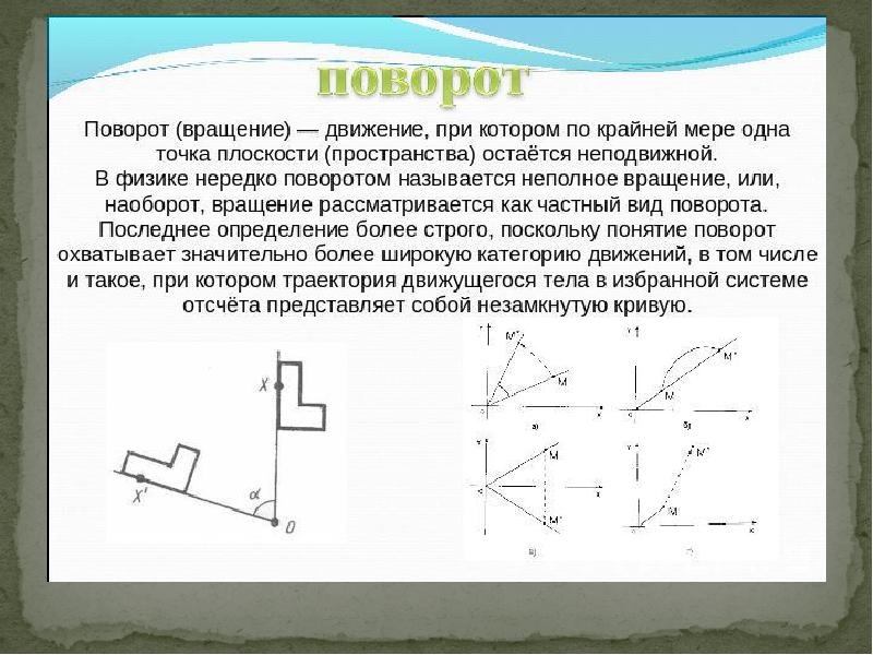 Поворот изображения