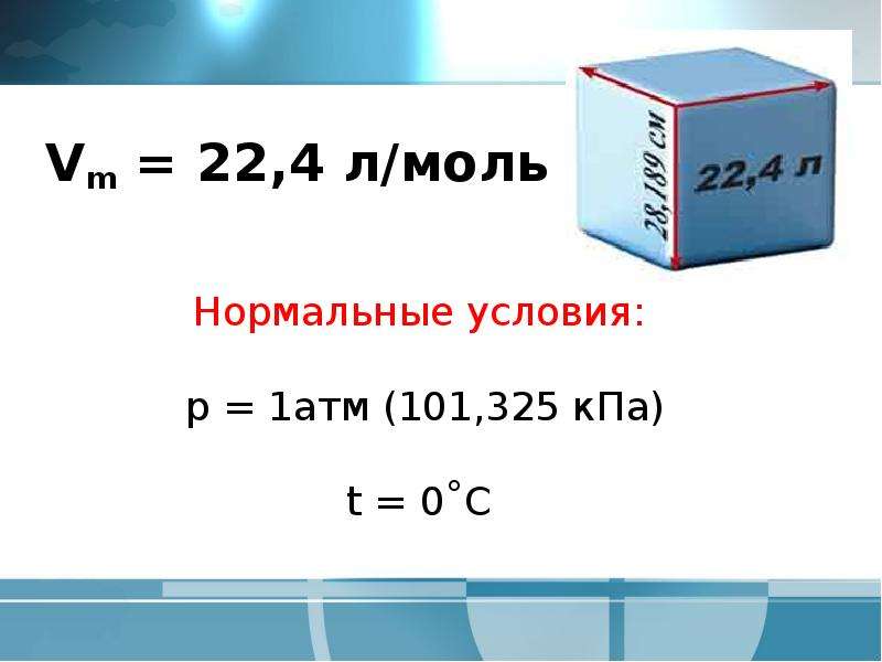 22 4 число авогадро