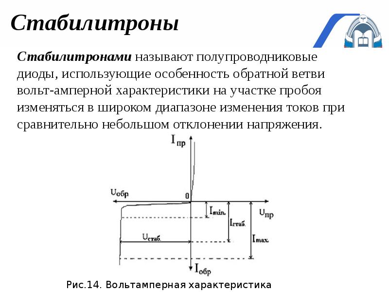 Изучение полупроводникового диода