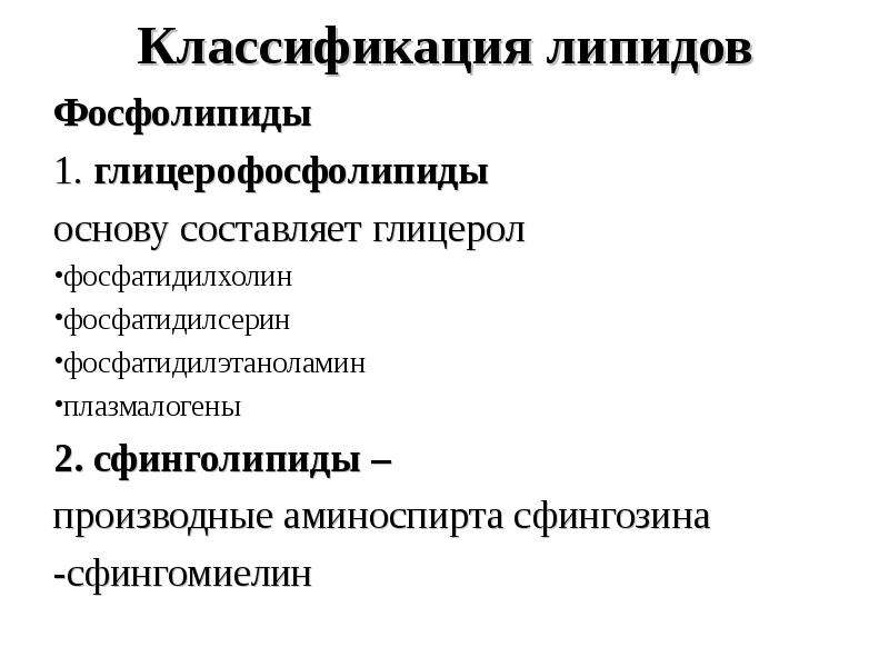 Благодаря какому свойству липиды составляют основу