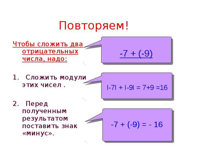 Два отрицательных