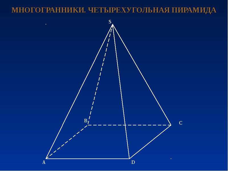 Пирамиды многогранники картинки