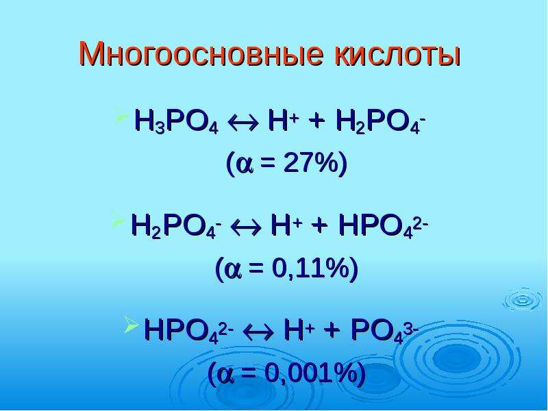 Презентация диссоциация кислот оснований и солей 9 класс рудзитис