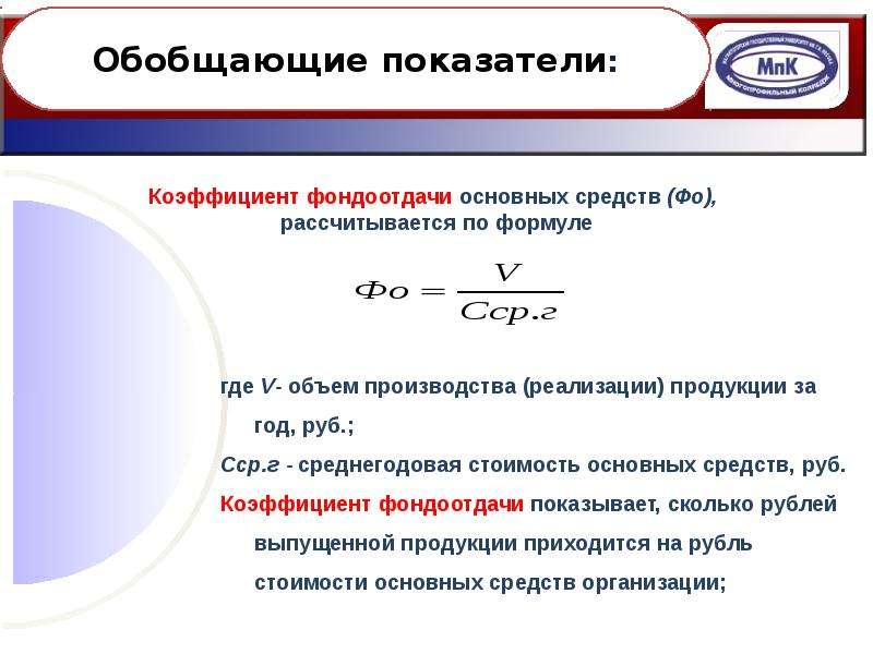 Баланс производственной мощности