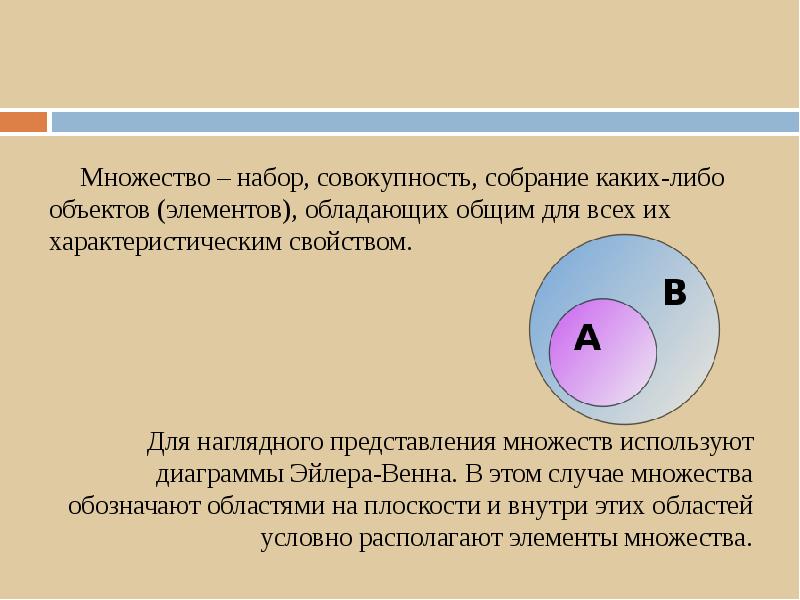 Совокупность набор коллекция