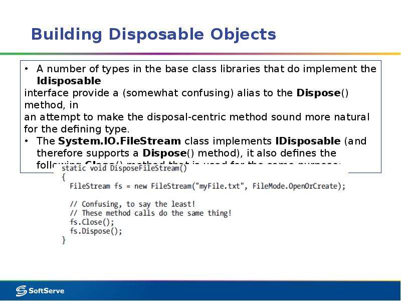 The Basics Of Object Lifetime. Disposing Objects (Java) - презентация ...