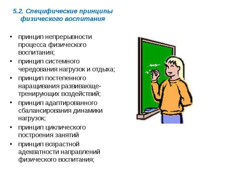 Принцип системного чередования нагрузок и отдыха