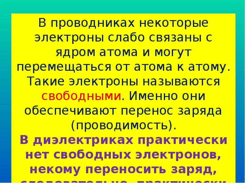 Проводники и непроводники электричества