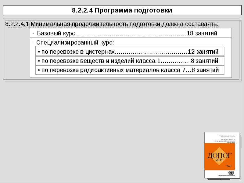 Какой программой подготовки