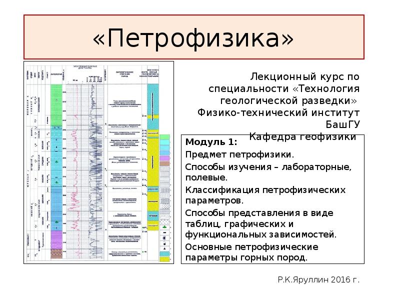 Петрофизика