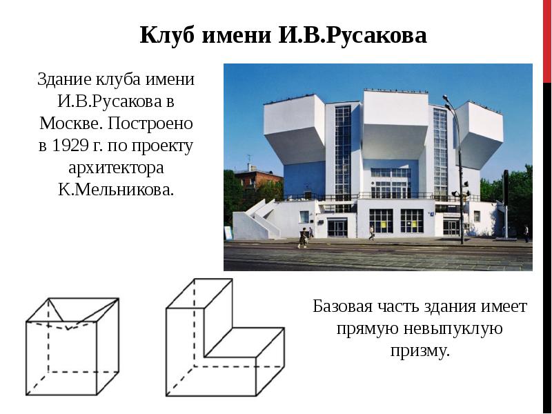 Математика в архитектуре презентация