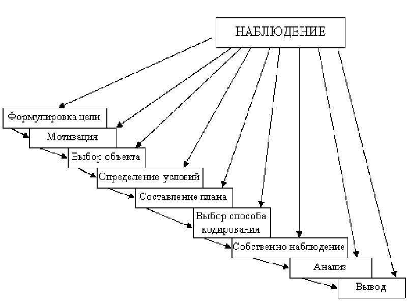 Схема наблюдения в психологии