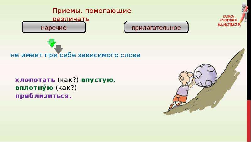 Ярко наречие или прилагательное. Омонимия наречий с другими частями речи. Правописание наречий через дефис презентация.