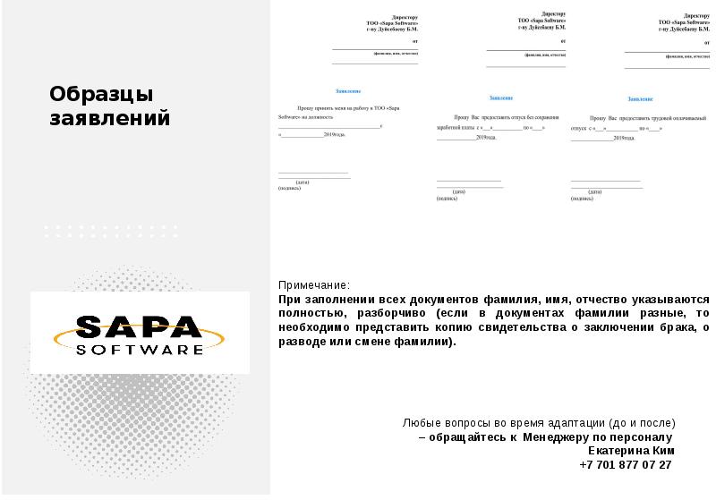 Добро пожаловать в Sapa Software, слайд №3