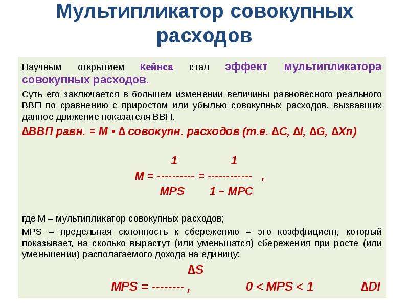 Мультипликативный эффект проекта