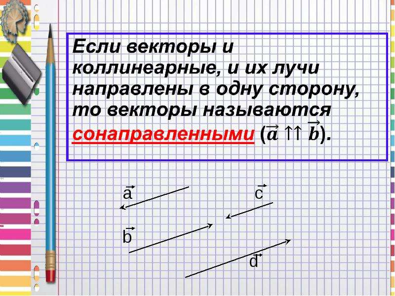 Понятие вектора в пространстве презентация