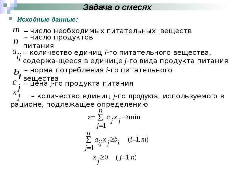 Задача о назначениях презентация