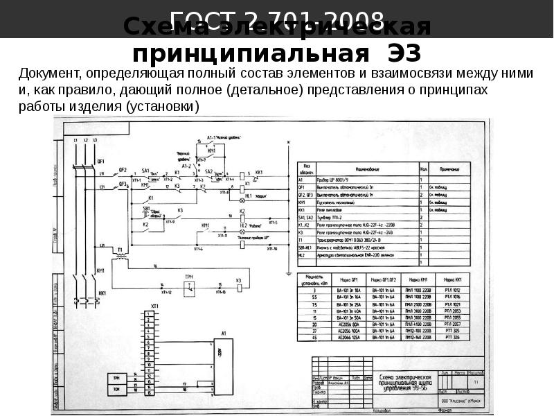 Ескд схема электрическая принципиальная схема