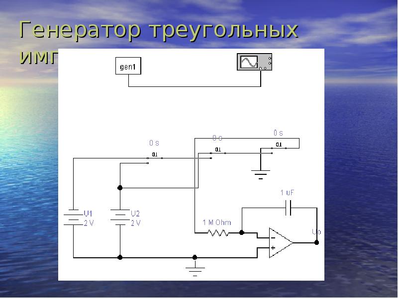 Основа генератора. Электронный Генератор схема. Генератор треугольных импульсов. Автогенератор в электронике. Генератор треугольных импульсов схема.