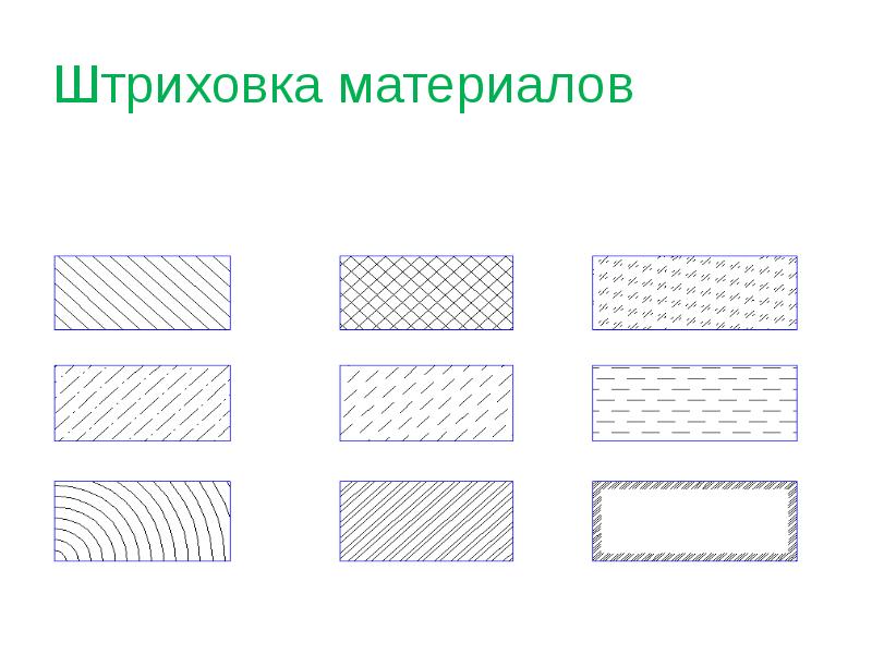 Штриховка территории