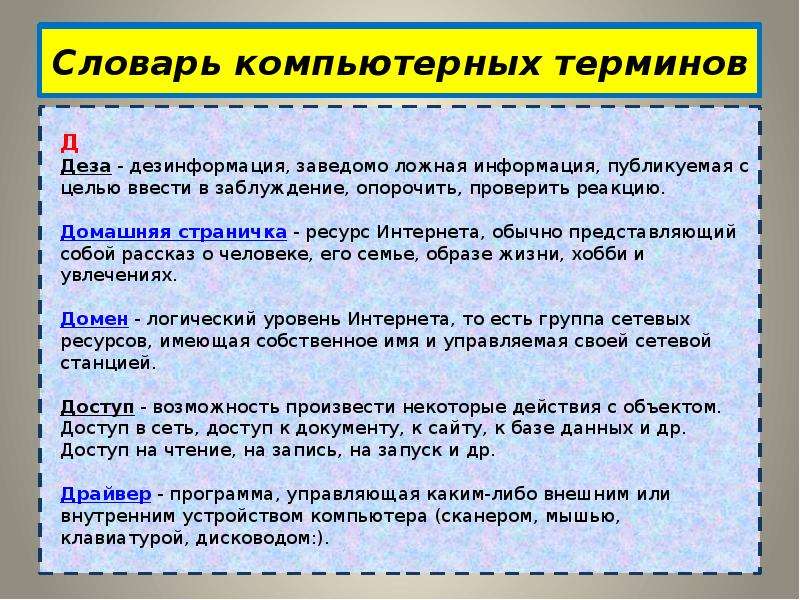 Словарь актуальных терминов