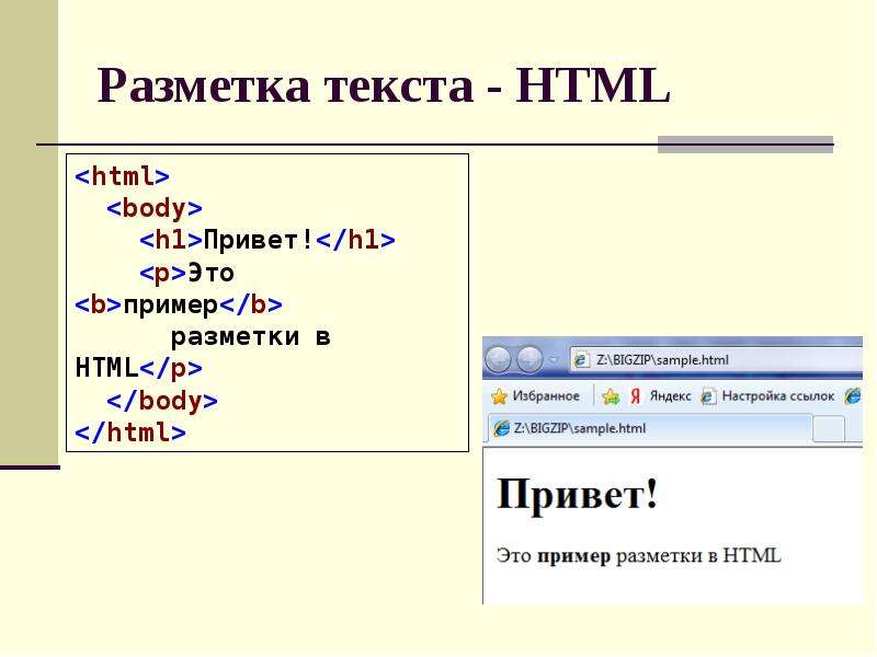 Картинка за текстом html