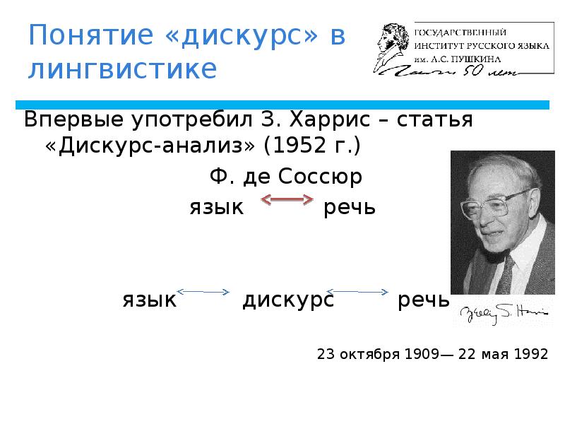 Дискурс русский язык