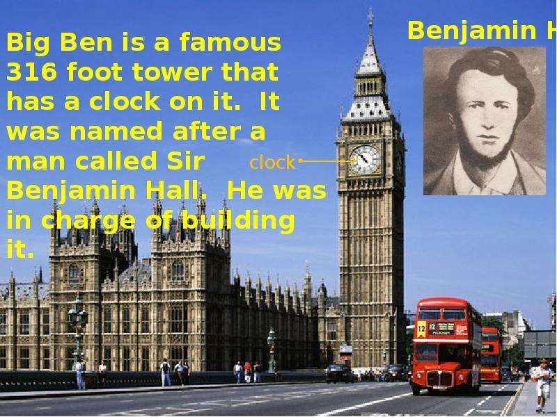 Who is ben. Бенджамин Холл Биг Бен. Бенджамин Холл создатель Биг Бена. Сэр Бенджамин Холл. В честь кого назван Биг Бен.