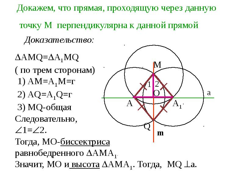 Построение циркулем и линейкой 7 класс атанасян презентация